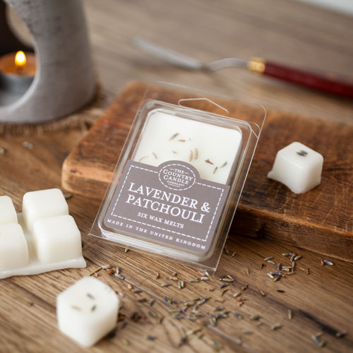 Lavender and Patchouli Scented Wax Melt (Set of 2) The Country Candle Company