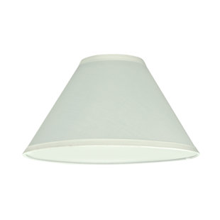 white beaded lampshade