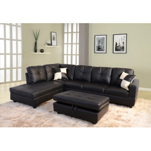 Russ Sectional with Ottoman