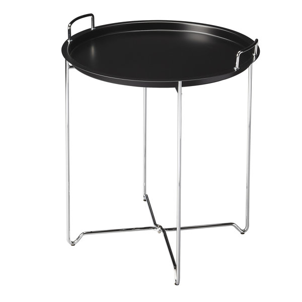 X-Base Metal Tray Table by Wrought Studio| @ $119.00