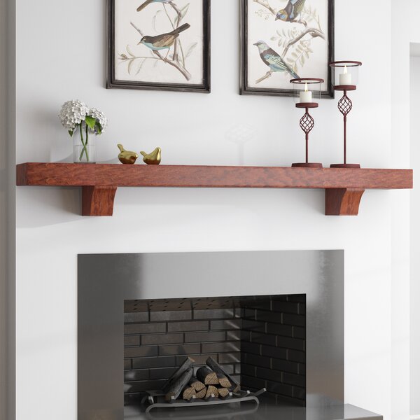 Hortense Fireplace Mantel Shelf By Charlton Home