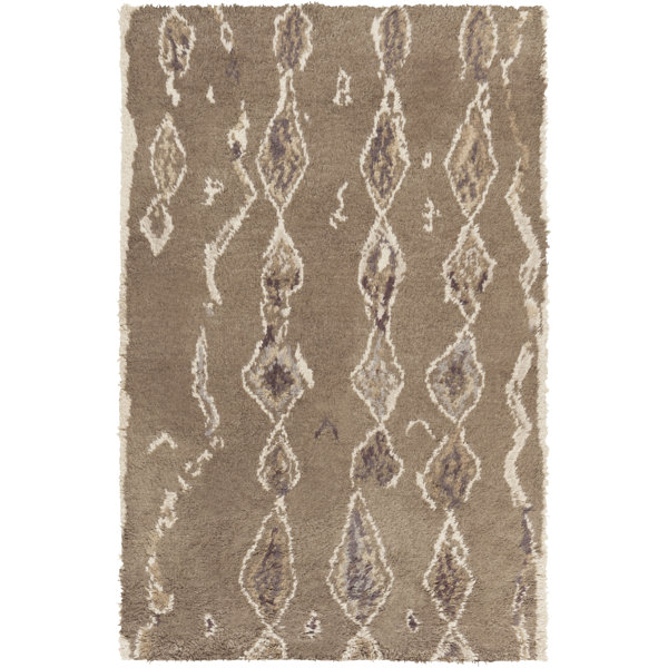 Sarvis Taupe Area Rug by Mistana
