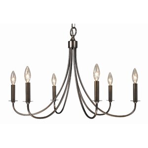 Makushin 6-Light Candle-Style Chandelier