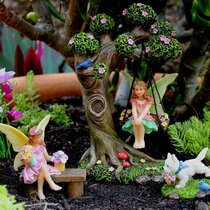 Miniature Dollhouse FAIRY GARDEN Fairy Small Talk 