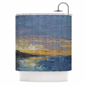 Caribbean Sunset by Carol Schiff Shower Curtain