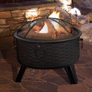 Steel Wood Burning Fire Pit