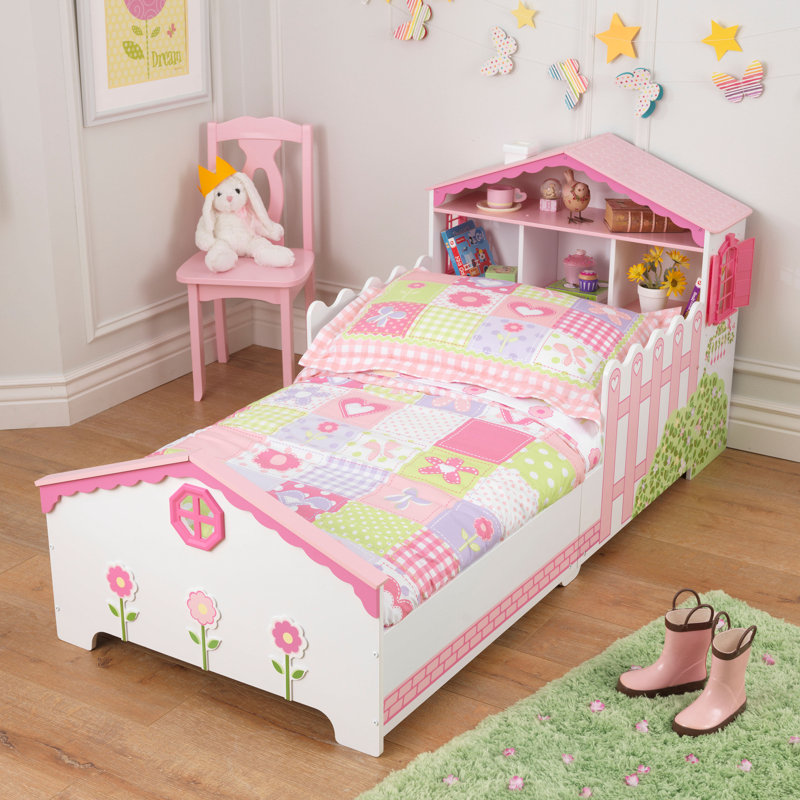 kidkraft dollhouse toddler bed & reviews | wayfair kidkraft dollhouse toddler bed & reviews | wayfair