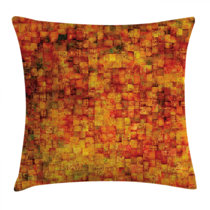 orange cushion covers