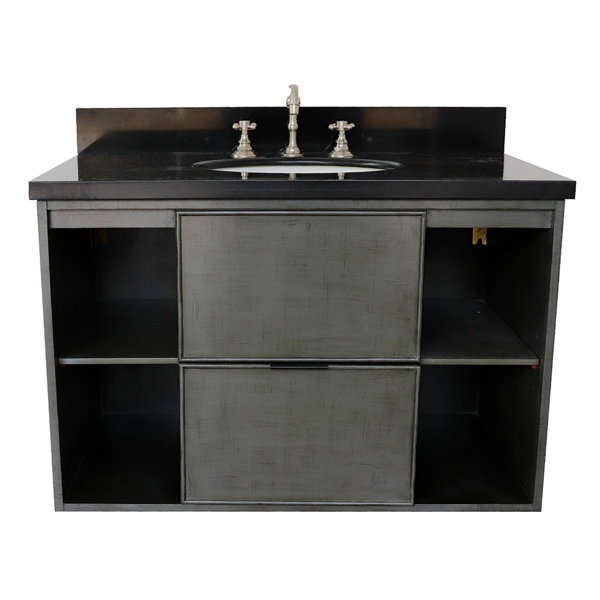 Artimacormick 37 Wall Mounted Single Bathroom Vanity by Bloomsbury Market