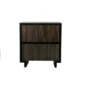 Rosario 2 Drawer Nightstand by Varick Gallery