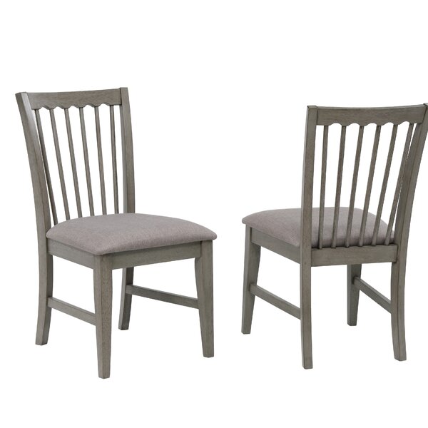Vergara Spindle Back Upholstered Dining Chair (Set Of 2) By Ophelia & Co.