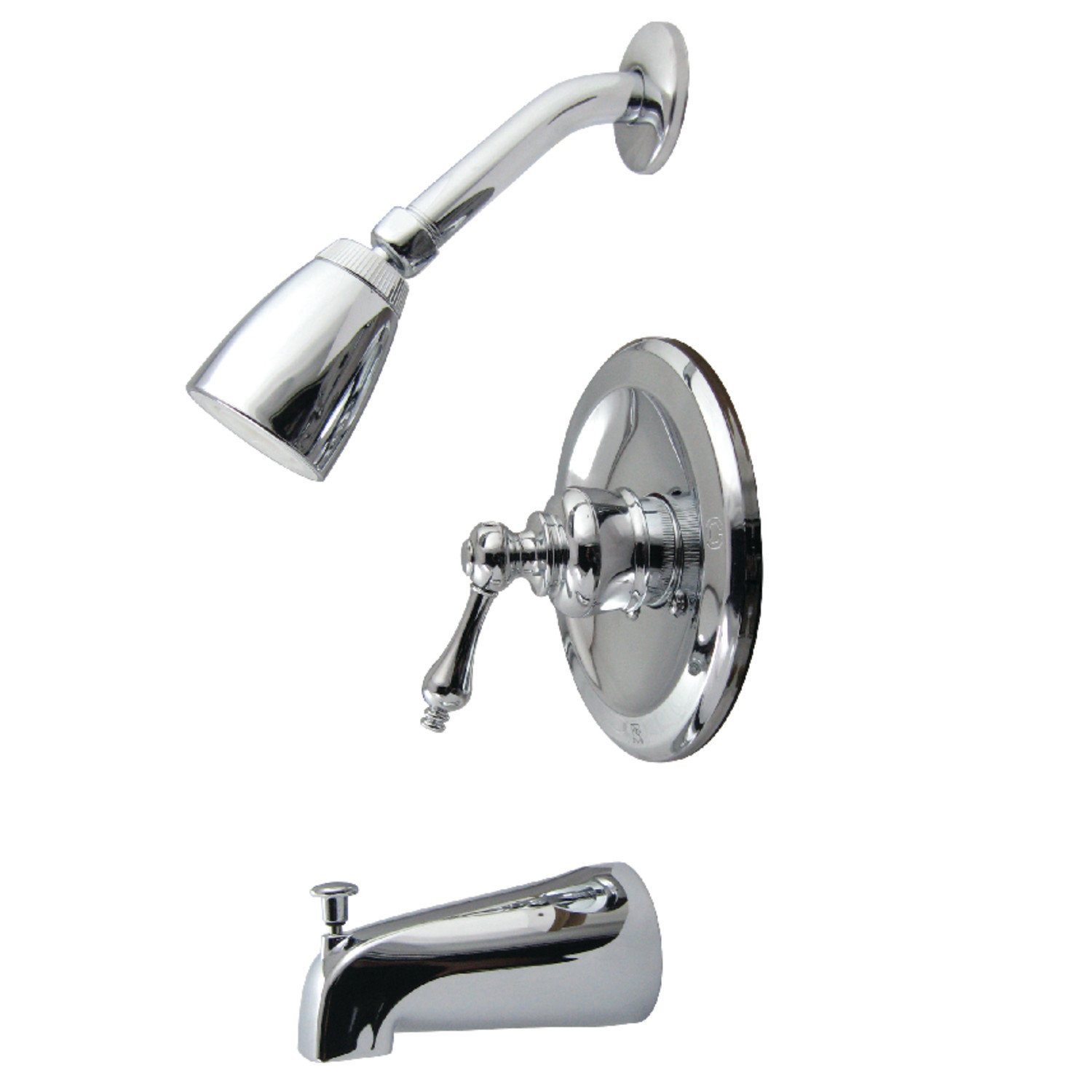 Tub and Shower Faucet with Rough-In Valve and Trim