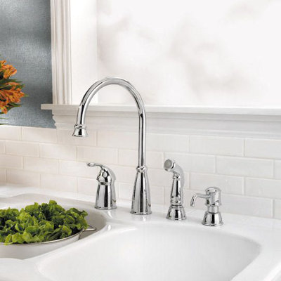 Pfister Avalon Single Handle Kitchen Faucet With Side Spray