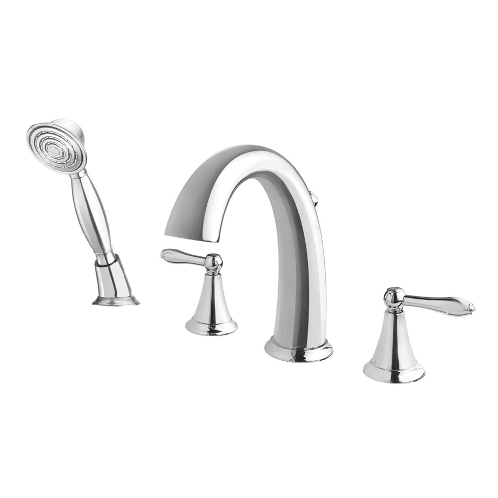 Fontainebyitalia Montbeliard Double Handle Deck Mount Roman Tub