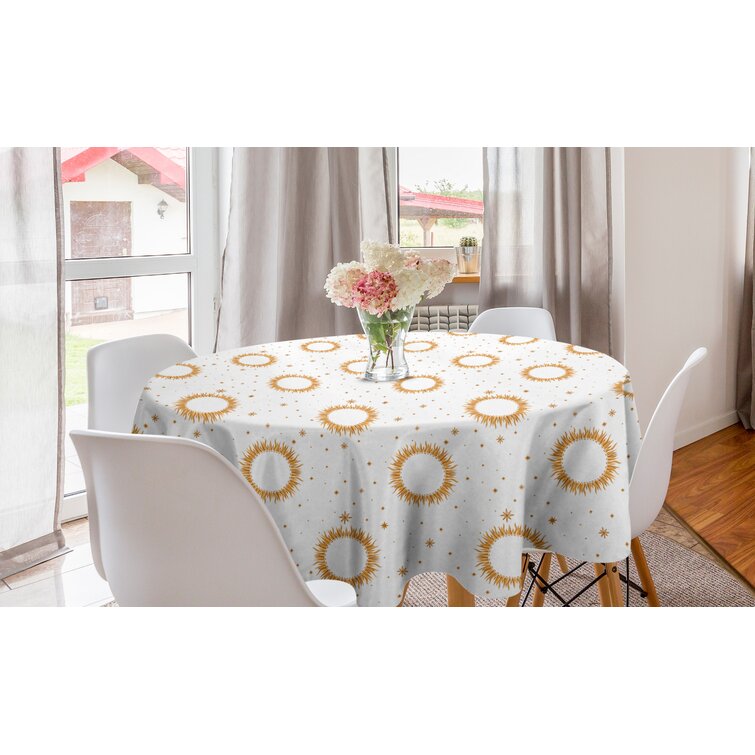 Ambesonne Dreamy Abstract Table Runner Dining Room Kitchen Decor in 3 Sizes 