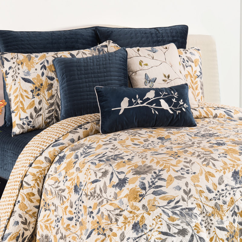 Red Barrel Studio Knowle Reversible Quilt Set Reviews Wayfair Knowle Reversible Quilt Set
