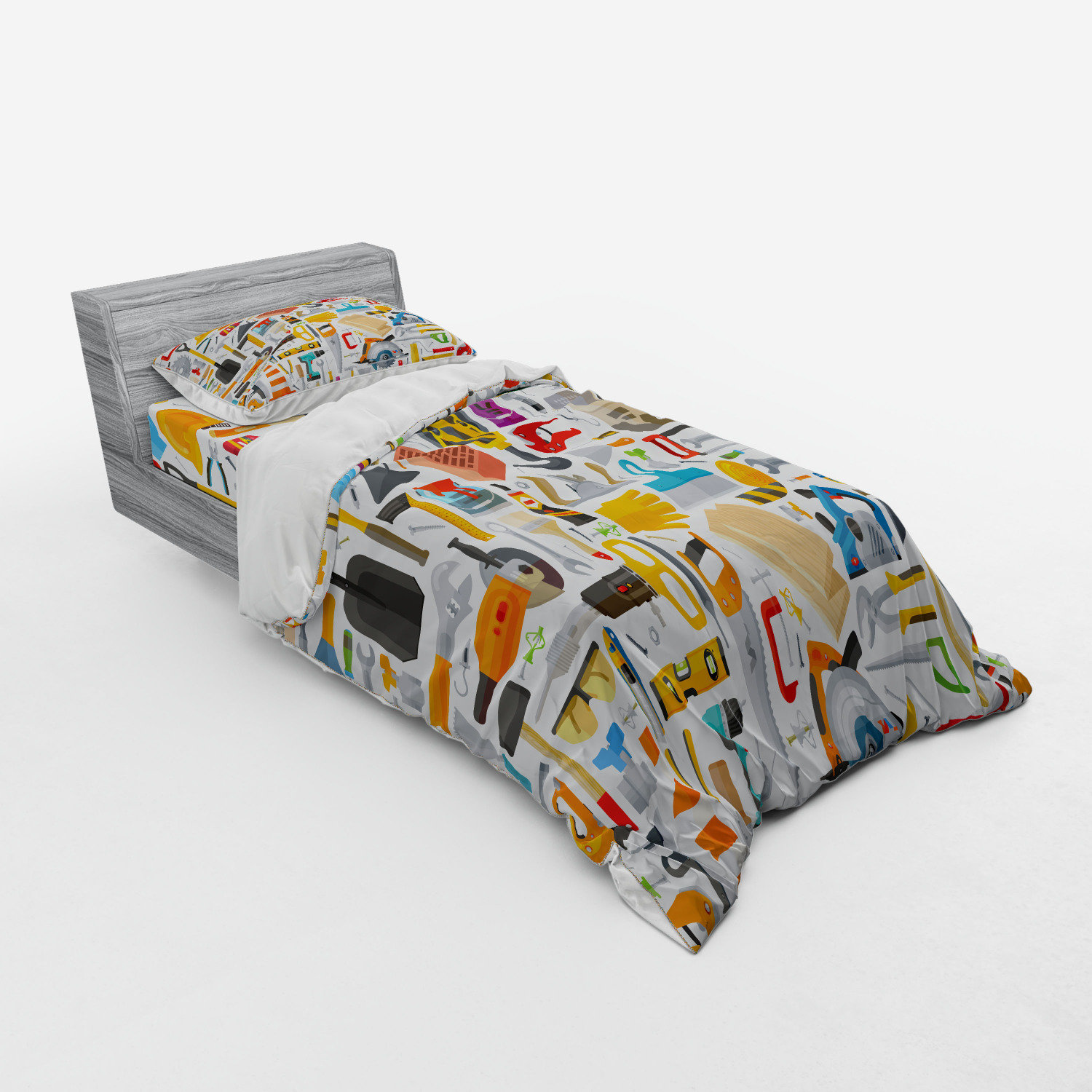 digger single duvet cover