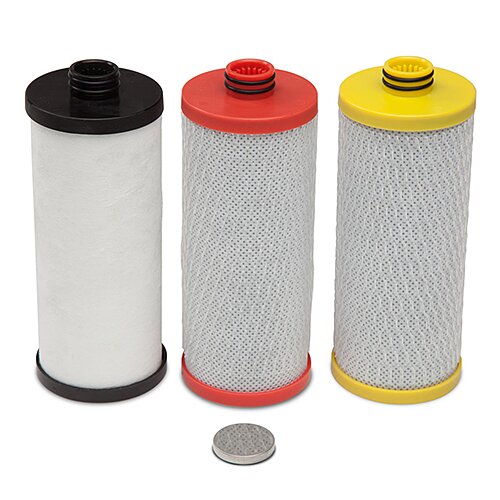 3 Cartridge 600 Gallon Under Sink Replacement Filter (Set of 3) by Hahn