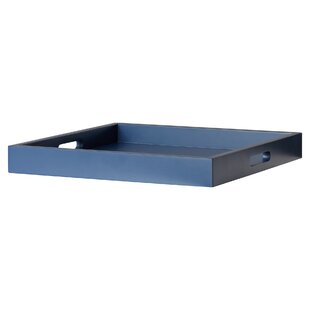 serving tray blue