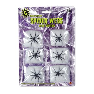 Halloween FR Spider Web (Set of 6)