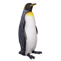 Available in 3 Colors: Bronze, Black, /& White 7.5 Painting Penguin Build Your Own Penguin Family Collection Sculpture