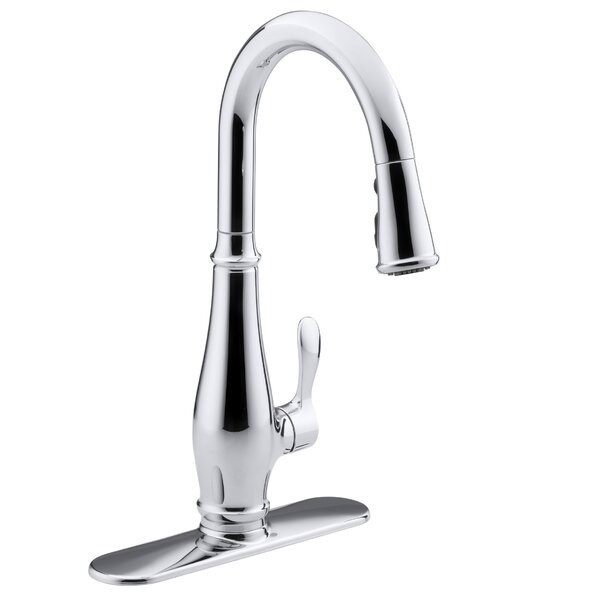 Cruette Pull Down Touch Bar Faucet with DockNetik®, ProMotion™,  MasterClean™ by Kohler