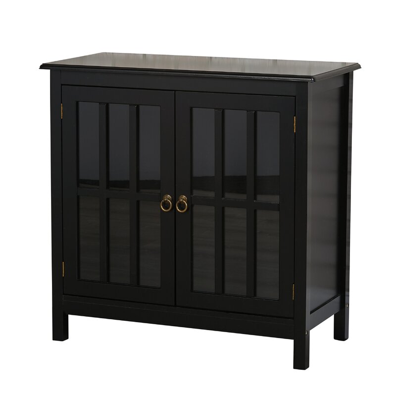 Purdue with Wooden Top Accent Cabinet & Reviews | Joss & Main