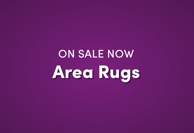 On Sale Now: Area Rugs