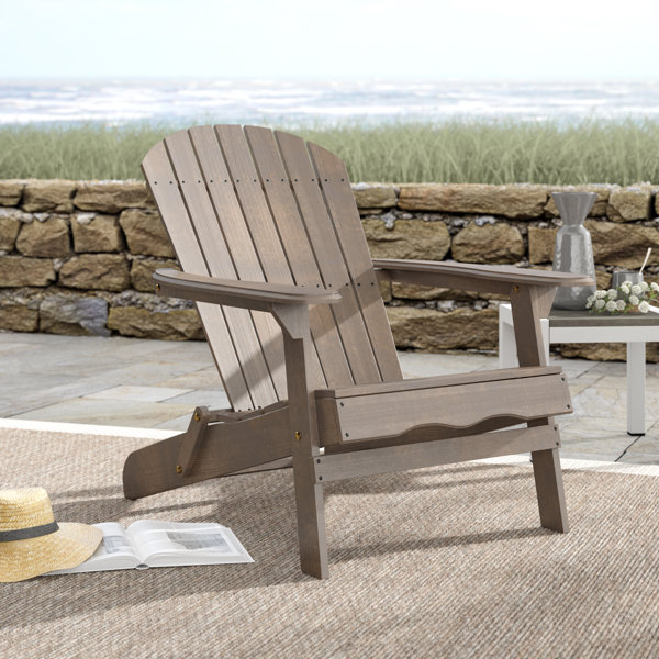 Ridgeline Solid Wood Folding Adirondack Chair by Birch Lane™| @ $126.06