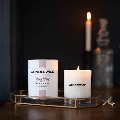 Blanc Ylang Ylang And Patchouli Scented Designer Candle The Country Candle Company