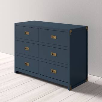 Hudson 6 Drawer Double Dresser Reviews Allmodern