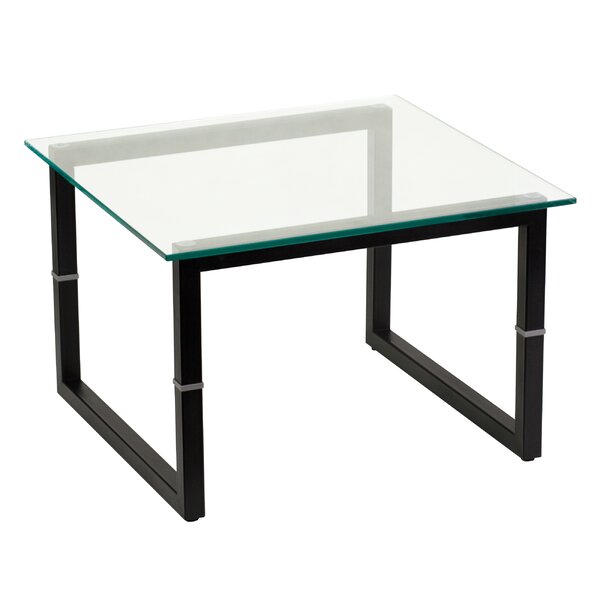 Botkin Glass End Table By Ebern Designs