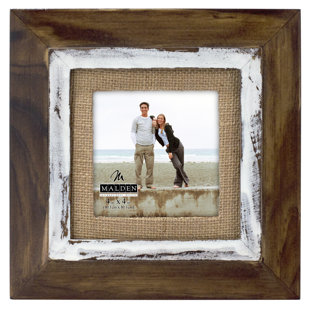 Picture Frames Birch Lane Omari Cedar Burlap Mat Picture Frame