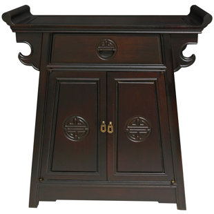 Chinese Altar Cabinet Wayfair Lacquer Altar Accent Cabinet