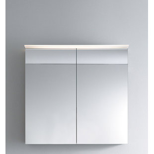 Duravit Medicine Cabinets You Ll Love Wayfair Delos 29 88 X 31 5 Surface Mount Medicine Cabinet With Led Lighting By Duravit