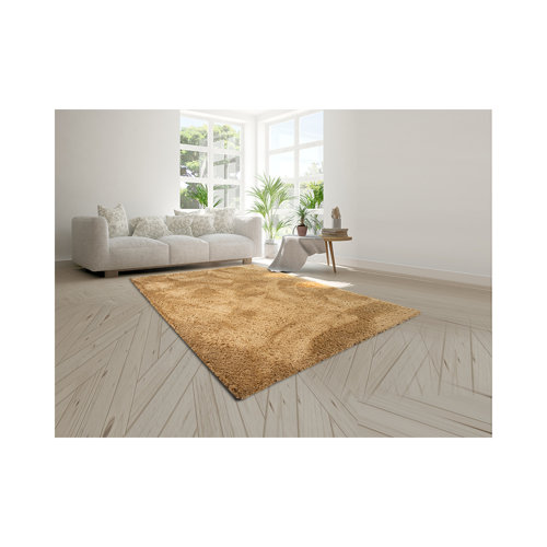 Erasmos Tufted Tan Rug Ebern Designs Rug Size: Runner 80 x 700cm