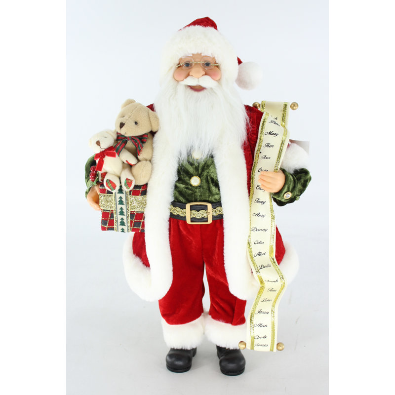 santa claus teddy bear
