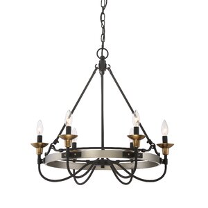 JMill 6-Light Candle-Style Chandelier