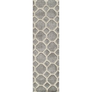 Chance Hand-Tufted Gray Area Rug