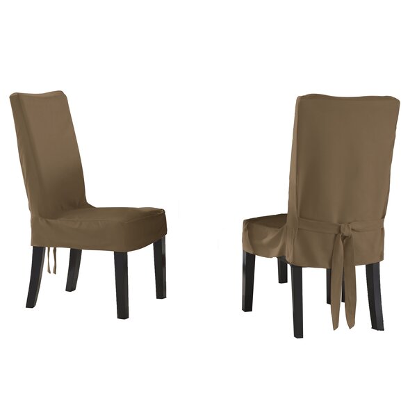 Box Cushion Dining Chair Slipcover (Set Of 2) By Serta