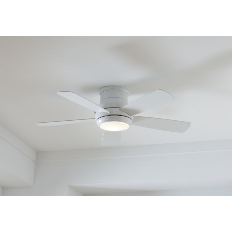 44 Cedarton Hugger 5 Blade Led Ceiling Fan Light Kit Included