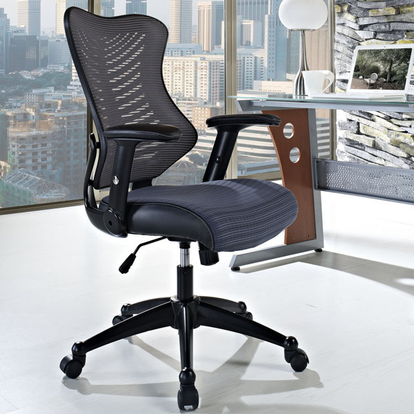 Hibbler Clutch High-Back Mesh Desk Chair by Symple Stuff