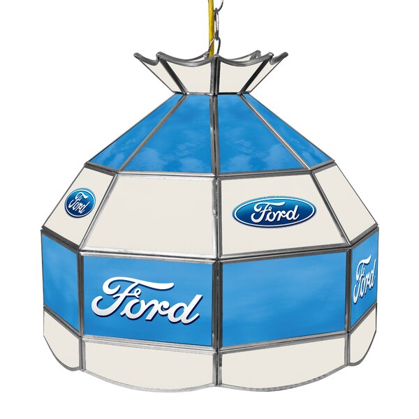 Ford 1-Light Pool Table Lights Pendant by Trademark Global