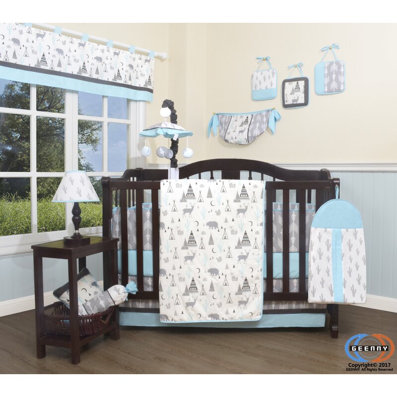 Harriet Bee Sunny Isles 12 Piece Crib Bedding Set Reviews Wayfair