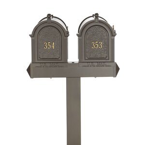 Mailbox with Post Included