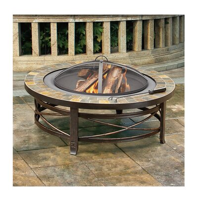 Latitude Runbassi Steel Wood Burning Fire Pit Table Latitude Run Dailymail