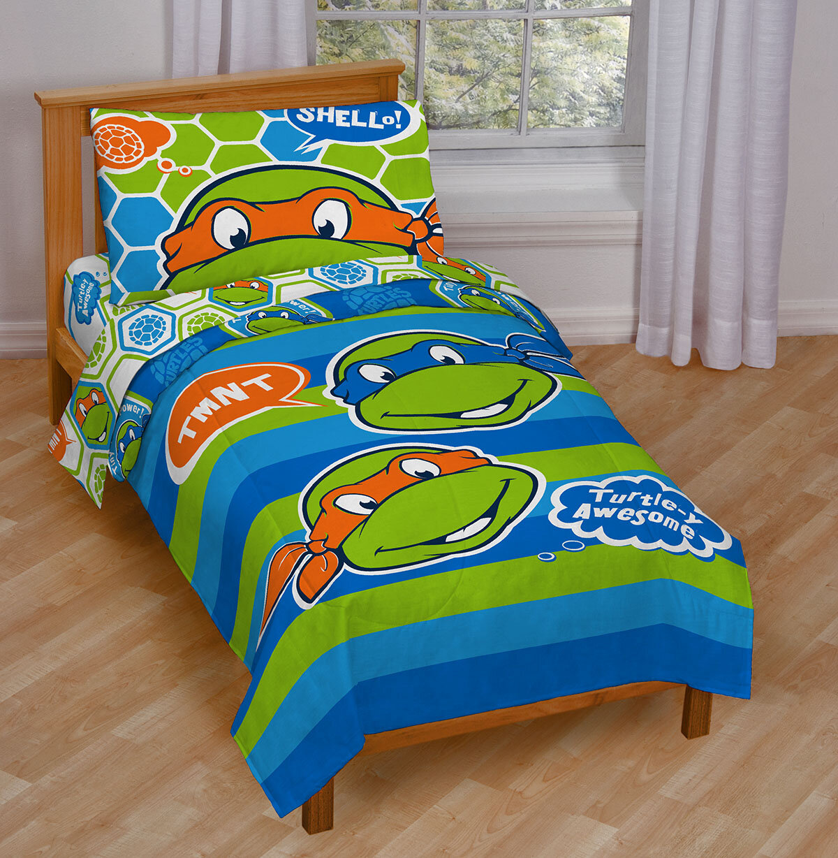Nickelodeon Teenage Mutant Ninja Turtles Awesome Toddler Bedding