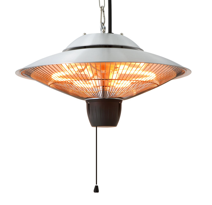 EnerG+ Dual Power 1500 Watt Electric Hanging Patio Heater ...