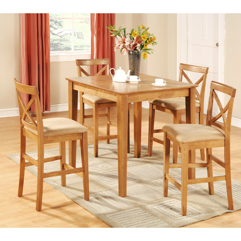 Red Barrel Studio Great Divide 5 Piece Counter Height Pub ...