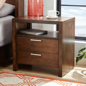 Capricorn 1 Drawer Nightstand by Mercury Row